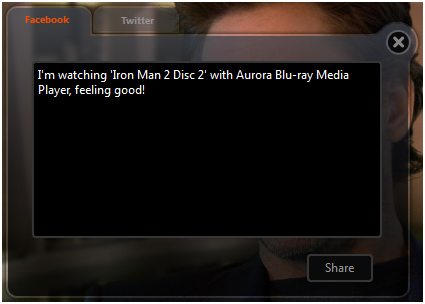 Windows 7 Blu-ray Media Player - Sharing